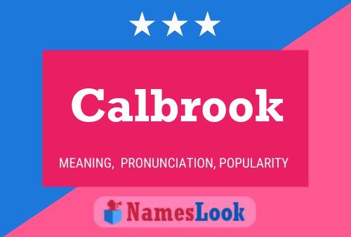 Poster del nome Calbrook