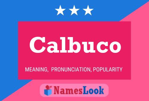 Poster del nome Calbuco