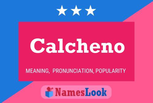 Poster del nome Calcheno