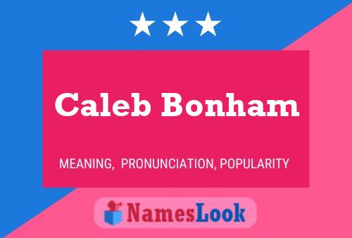 Poster del nome Caleb Bonham