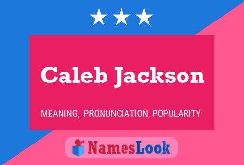 Poster del nome Caleb Jackson