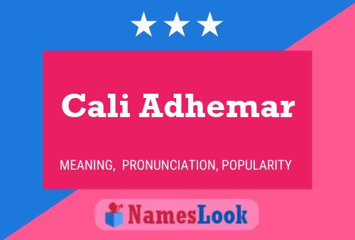 Poster del nome Cali Adhemar