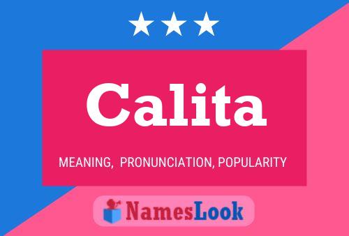 Poster del nome Calita