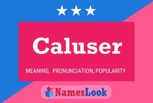 Poster del nome Caluser