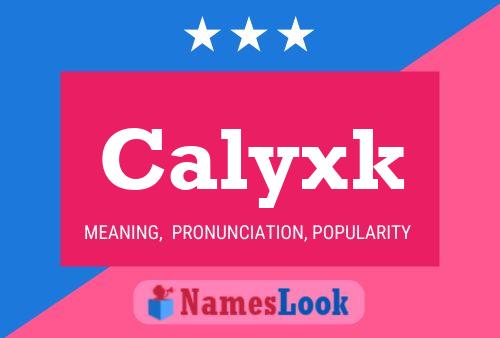 Poster del nome Calyxk