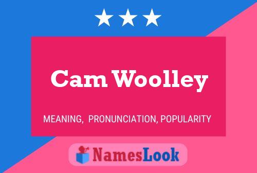 Poster del nome Cam Woolley