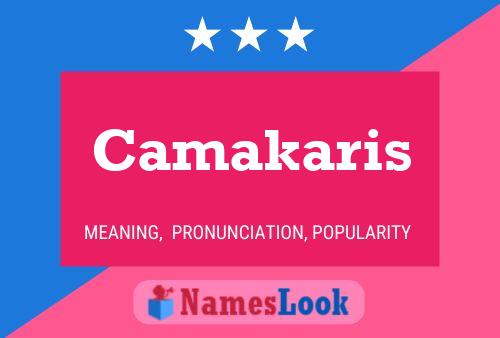 Poster del nome Camakaris