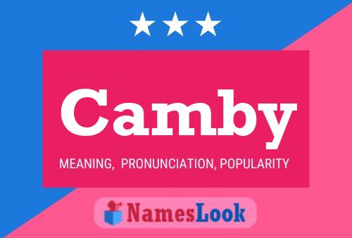 Poster del nome Camby