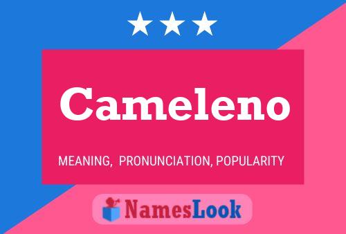 Poster del nome Cameleno