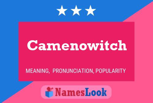 Poster del nome Camenowitch