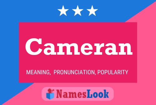 Poster del nome Cameran