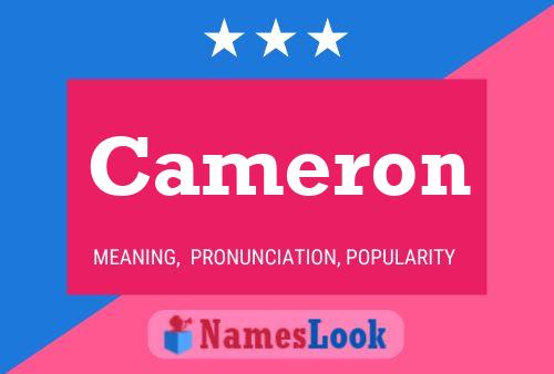 Poster del nome Cameron