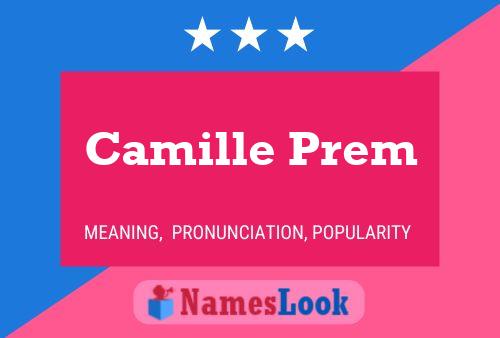 Poster del nome Camille Prem