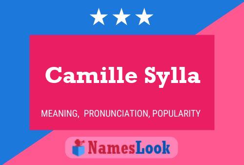 Poster del nome Camille Sylla