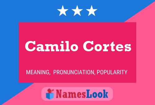 Poster del nome Camilo Cortes