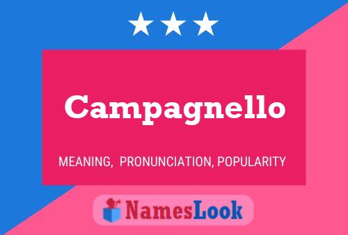 Poster del nome Campagnello