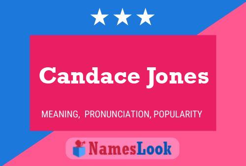 Poster del nome Candace Jones