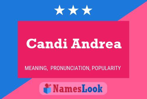 Poster del nome Candi Andrea