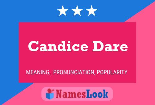 Poster del nome Candice Dare