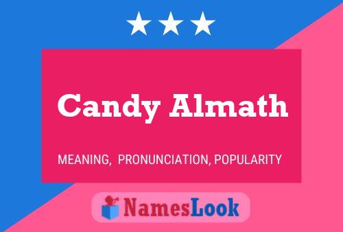 Poster del nome Candy Almath