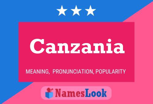 Poster del nome Canzania