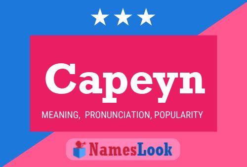 Poster del nome Capeyn