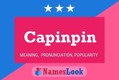 Poster del nome Capinpin