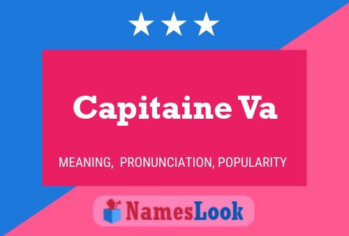 Poster del nome Capitaine Va