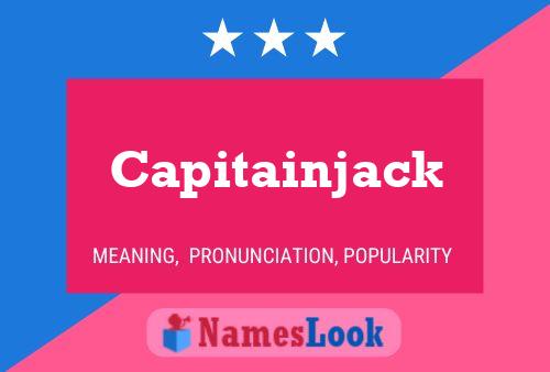 Poster del nome Capitainjack