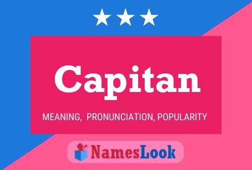 Poster del nome Capitan