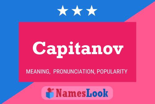 Poster del nome Capitanov