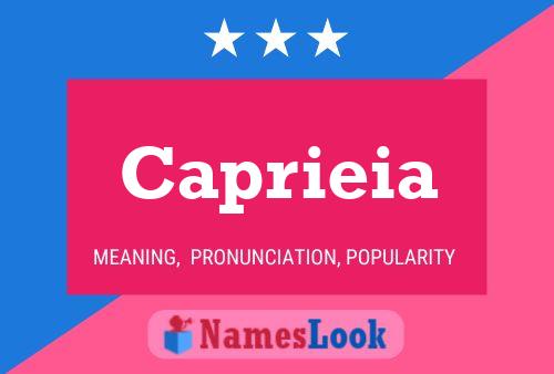 Poster del nome Caprieia