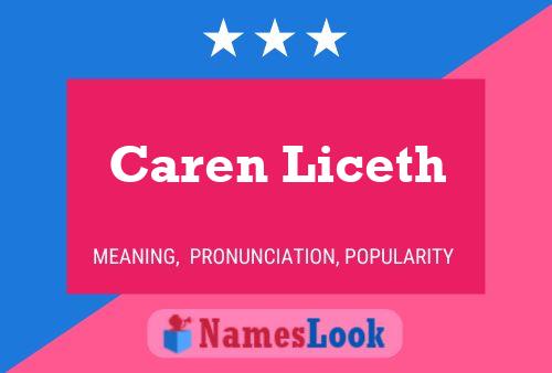 Poster del nome Caren Liceth