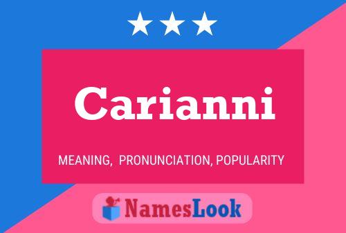 Poster del nome Carianni