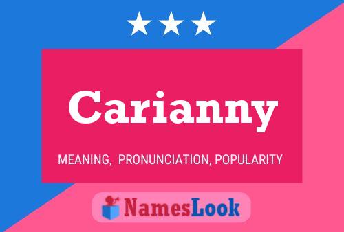 Poster del nome Carianny