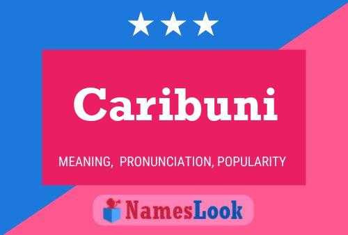 Poster del nome Caribuni