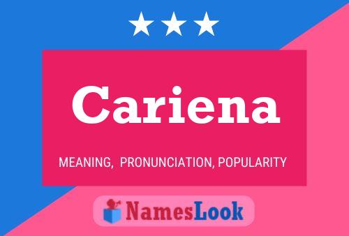 Poster del nome Cariena