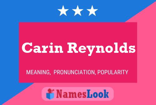 Poster del nome Carin Reynolds