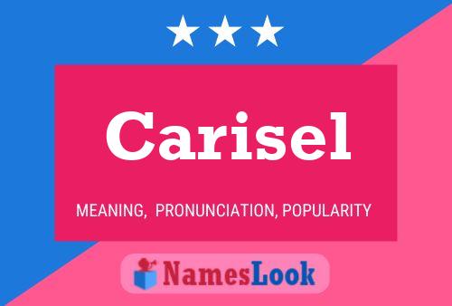 Poster del nome Carisel