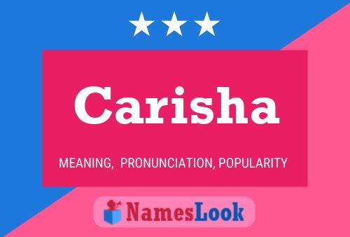 Poster del nome Carisha