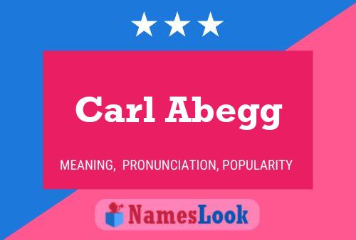 Poster del nome Carl Abegg