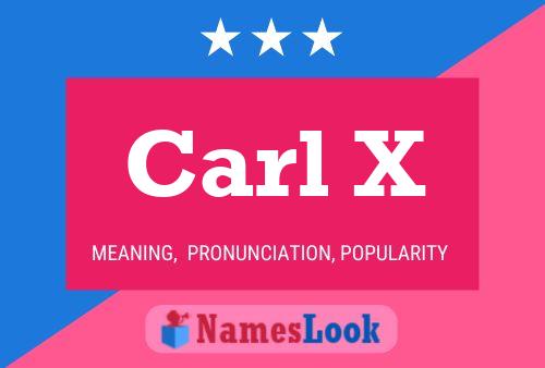 Poster del nome Carl X