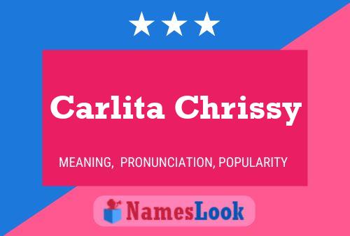 Poster del nome Carlita Chrissy