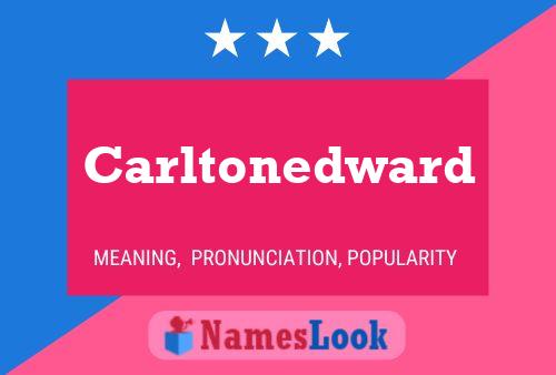 Poster del nome Carltonedward