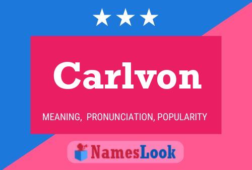 Poster del nome Carlvon