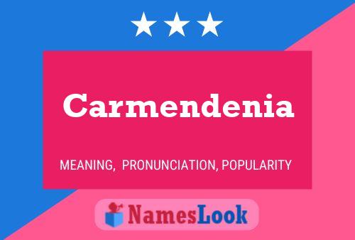 Poster del nome Carmendenia