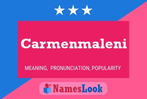 Poster del nome Carmenmaleni