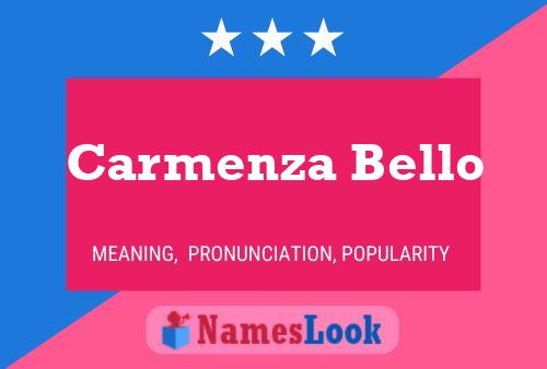 Poster del nome Carmenza Bello