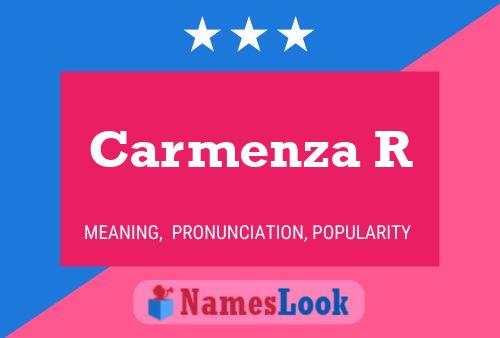 Poster del nome Carmenza R