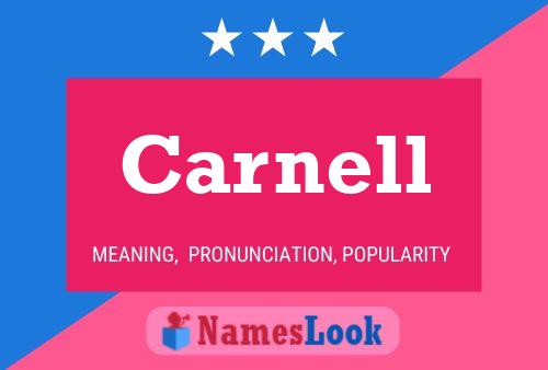 Poster del nome Carnell